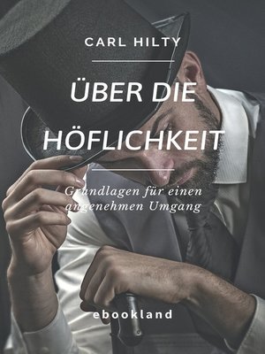 cover image of Über die Höflichkeit